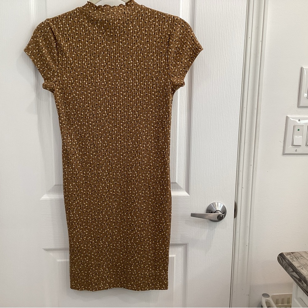 Forever 21 Brown Midi Dress - Picture 6 of 7